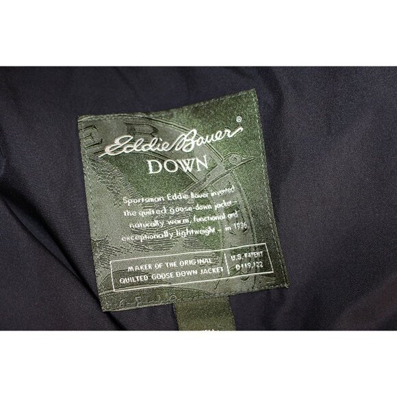 Eddie Bauer - Goose Down Puffer Vest with Faux Fur Collar, Small Oversized - Picture 3 of 8